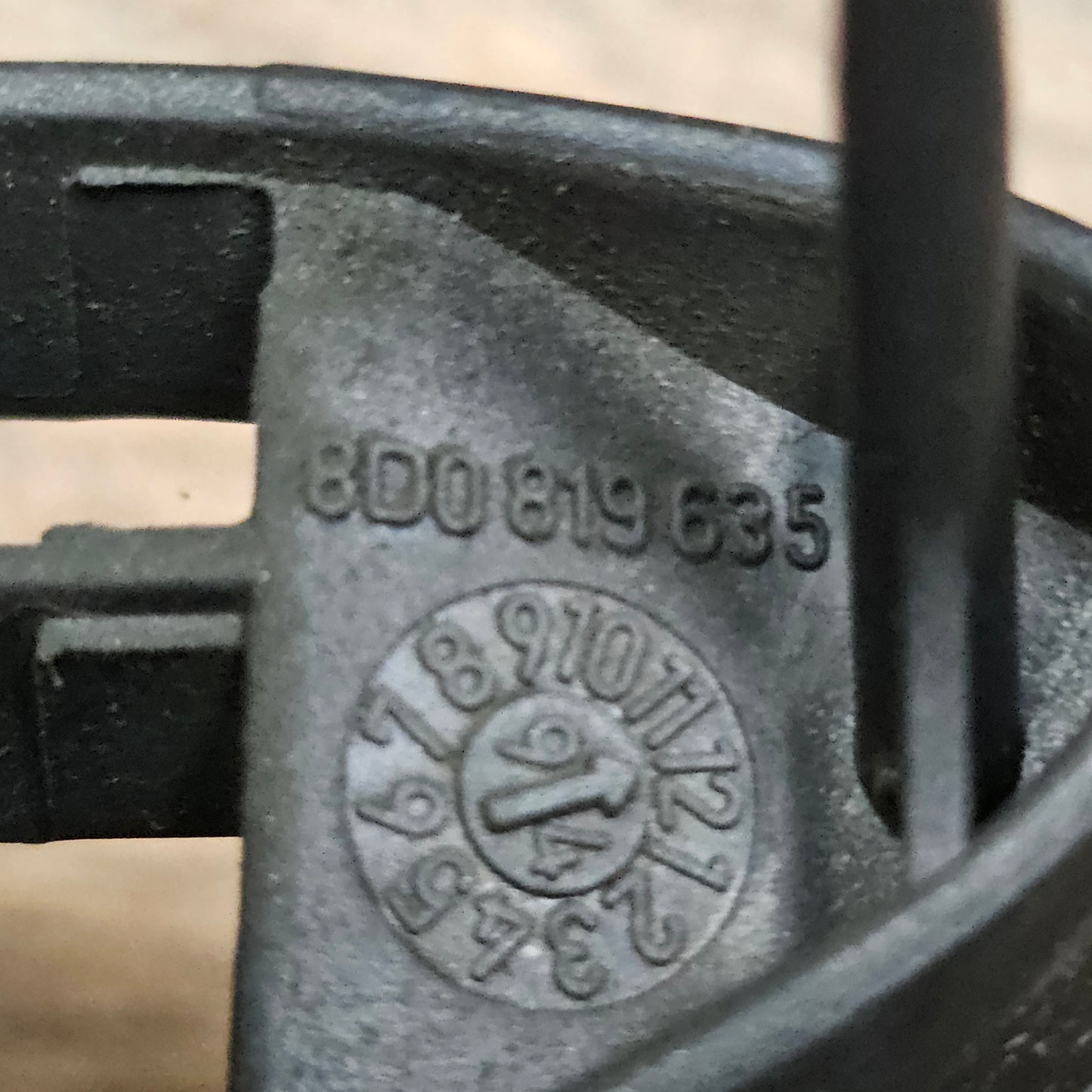 Lüftungsgitter Armaturenbrett Audi A3 8L A4 B5 8D 8D0 819 635 - gebraucht