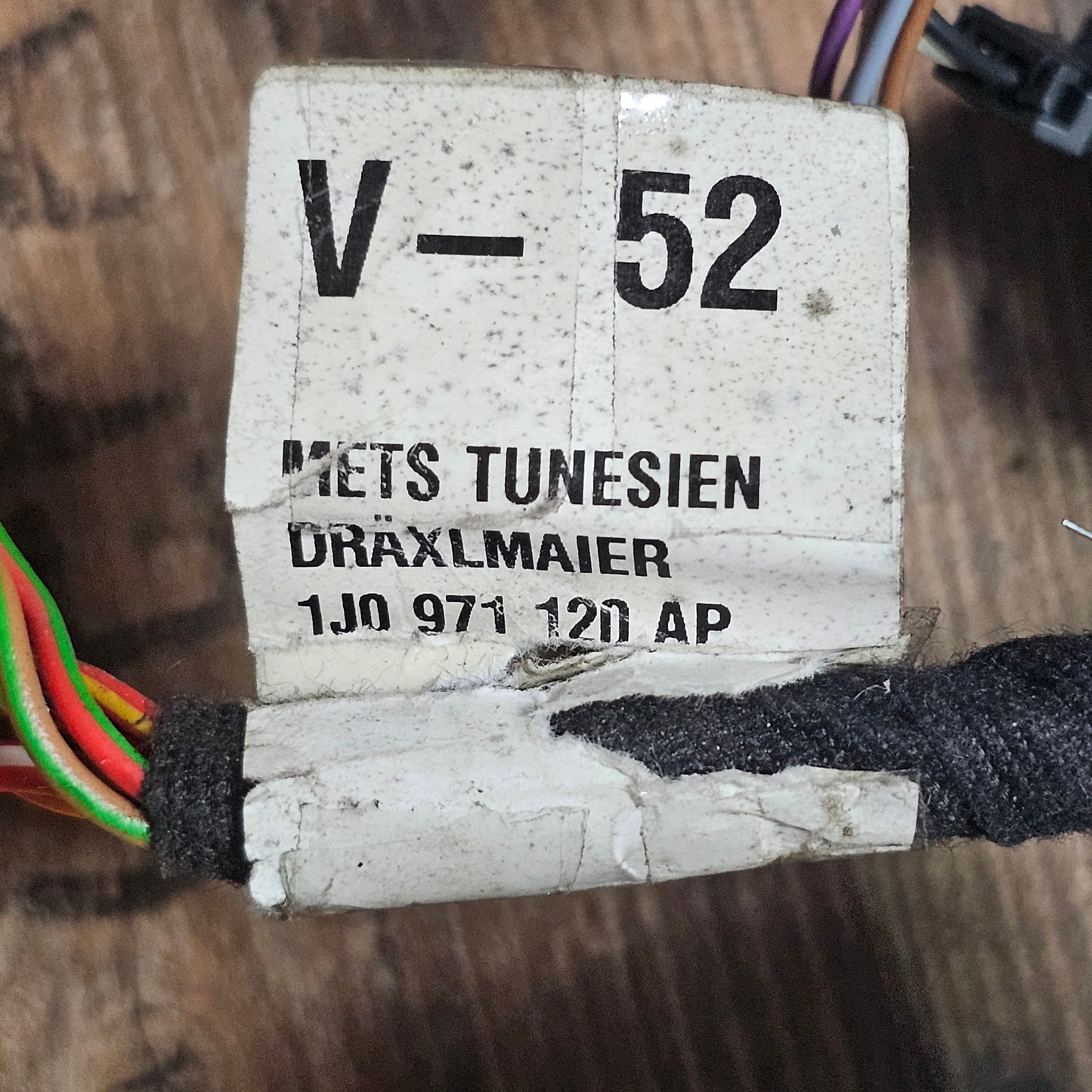 VW Golf IV Kabelbaum Tür vorne rechts – Originalteil 1J0 971 120 AP