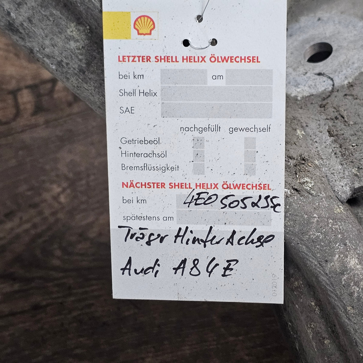 Audi A8 D3 4E Original Hilfsrahmen Hinterachse Achsträger 4E0 505 235 C gebraucht