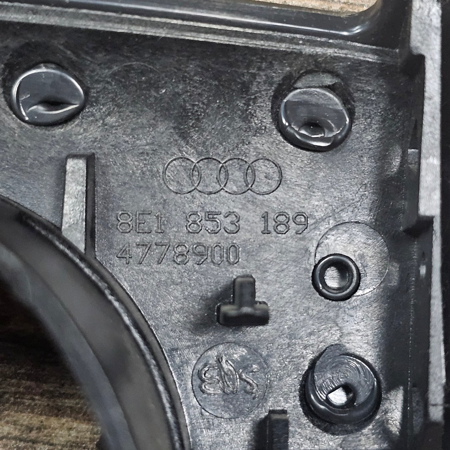 Abdeckung Lichtschalter Audi A4 B7 (8E) Soul 8E1 853 189 - gebraucht