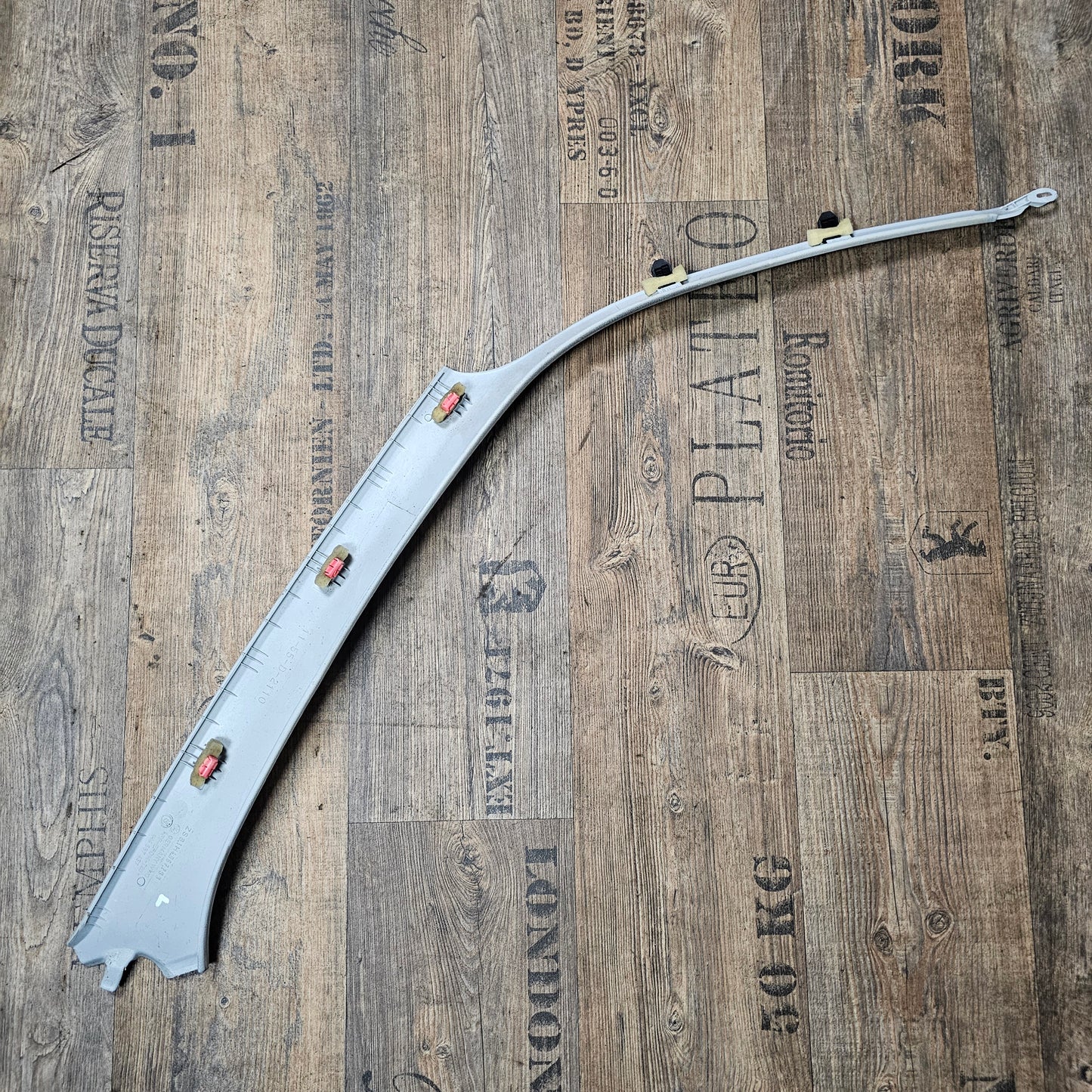 A-Säulenverkleidung links grau – 1H4867233 – VW Golf 3 – gebraucht