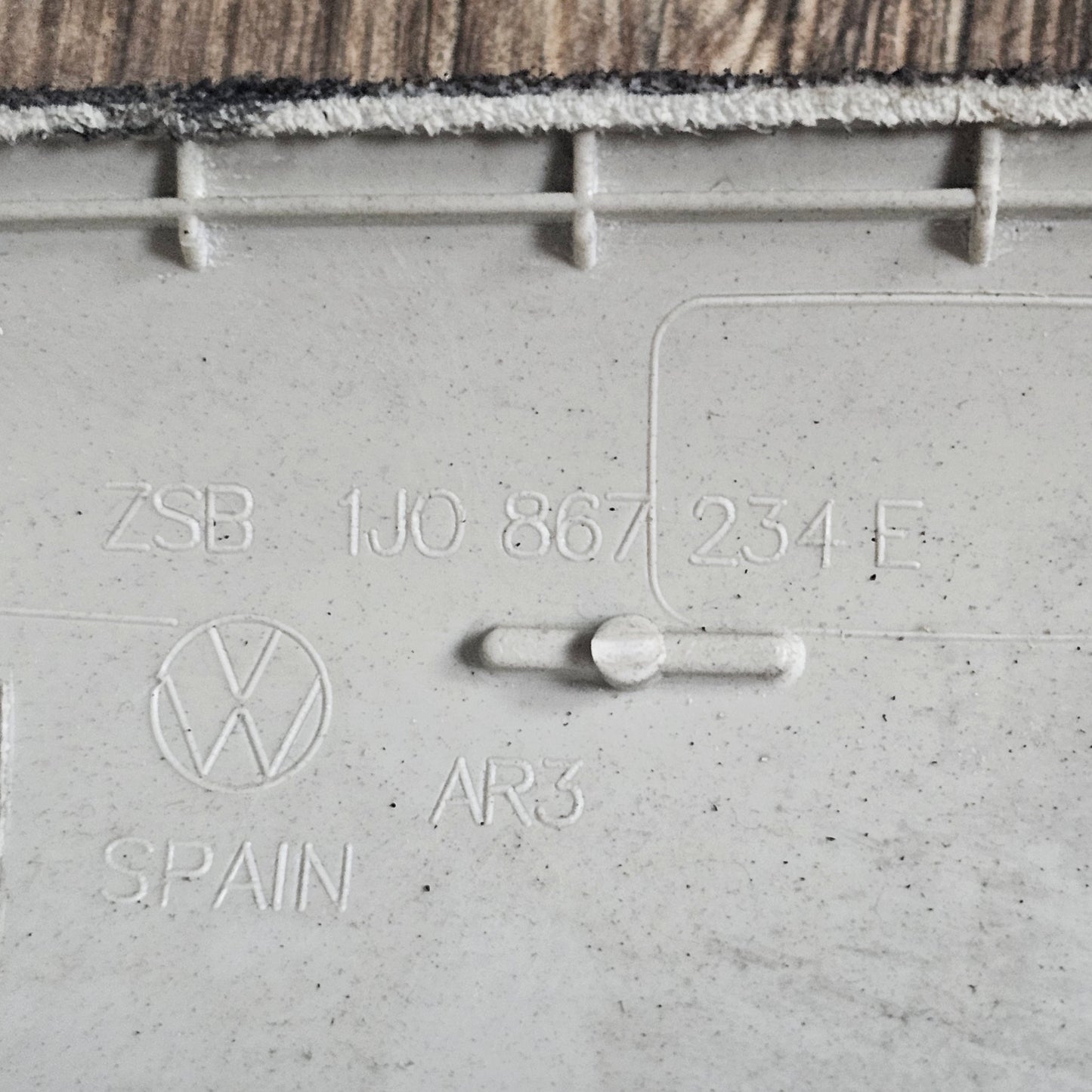 A-Säulenverkleidung rechts VW Golf IV / Bora – Teilenummer 1J0 867 234 E – Gebraucht