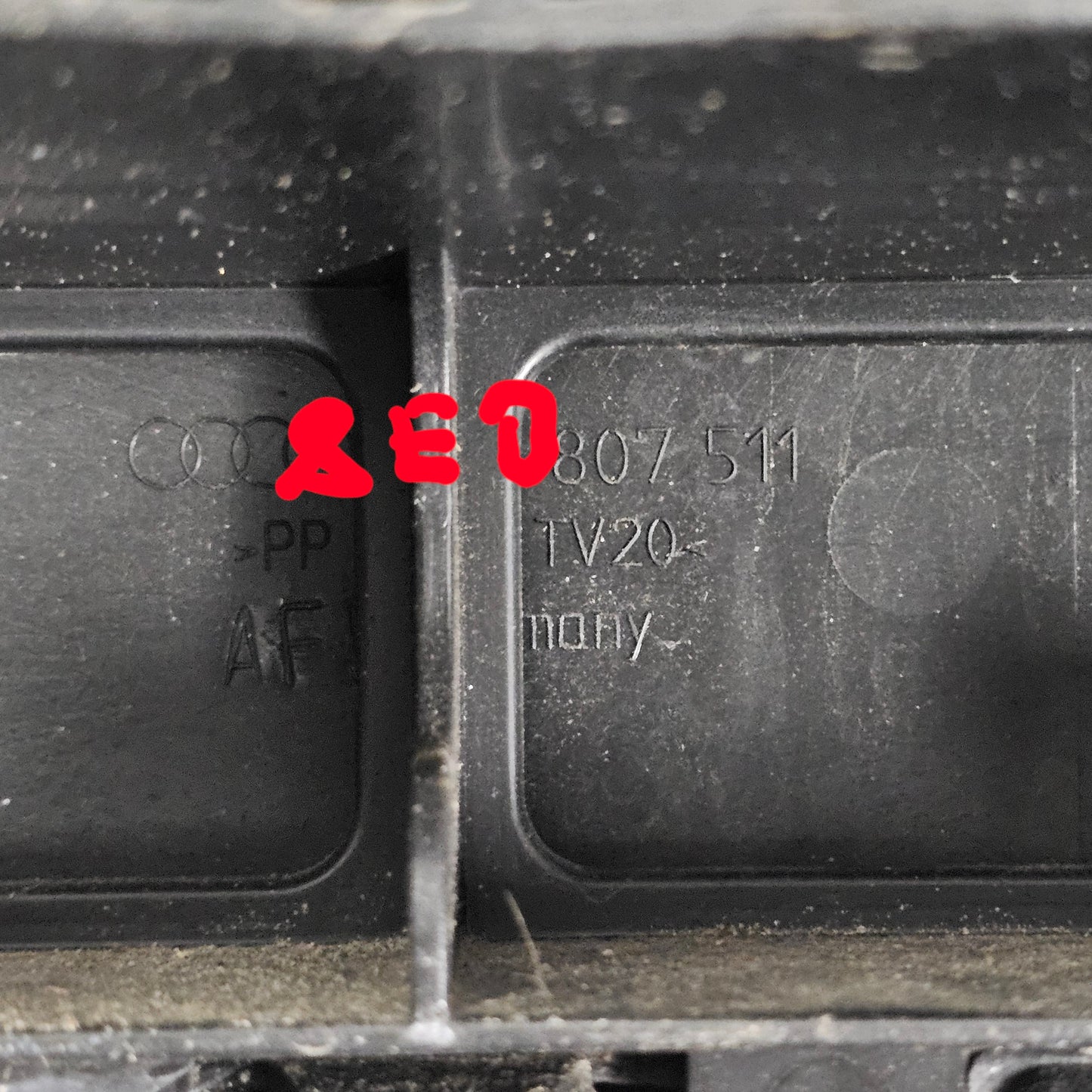Heckstoßstange Stoßfänger hinten 8E5 807 511 für Audi A4 B7 gebraucht
