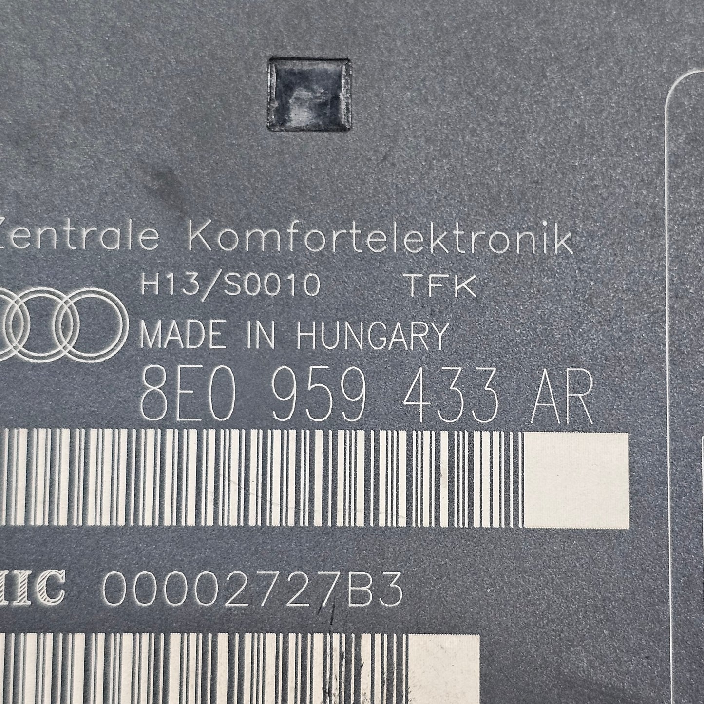 Komfortsteuergerät Audi A4 B6/B7 8E0 959 433 AR - gebraucht