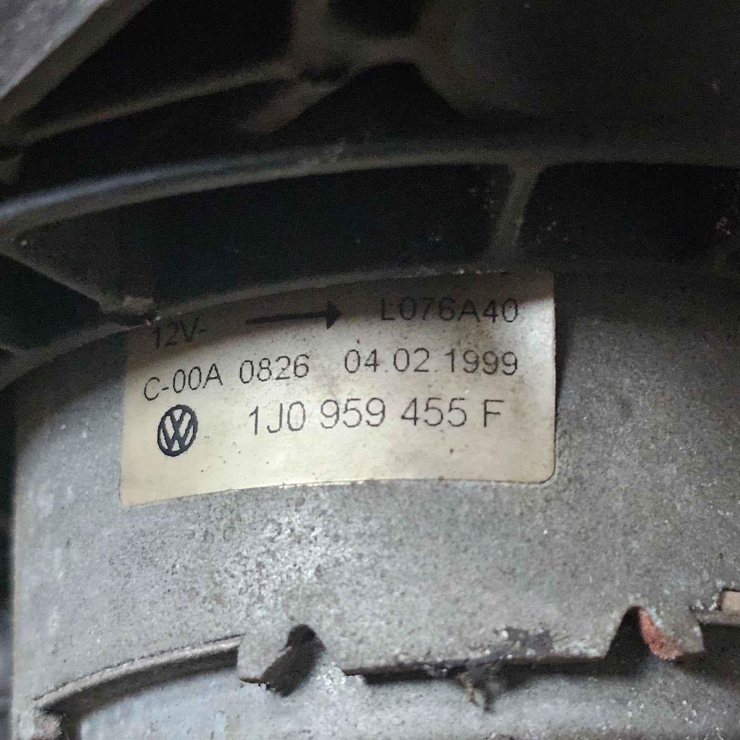 VW Golf IV Klimalüfter links – Originalteil 1J0 959 455 F mit 3-poligem Stecker