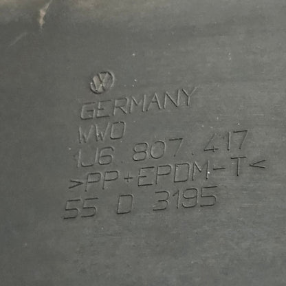 VW Golf 4 IV originale Heckstoßstange Stoßfänger hinten Heckschürze 1J6 807 417 gebraucht / L041 Schwarz
