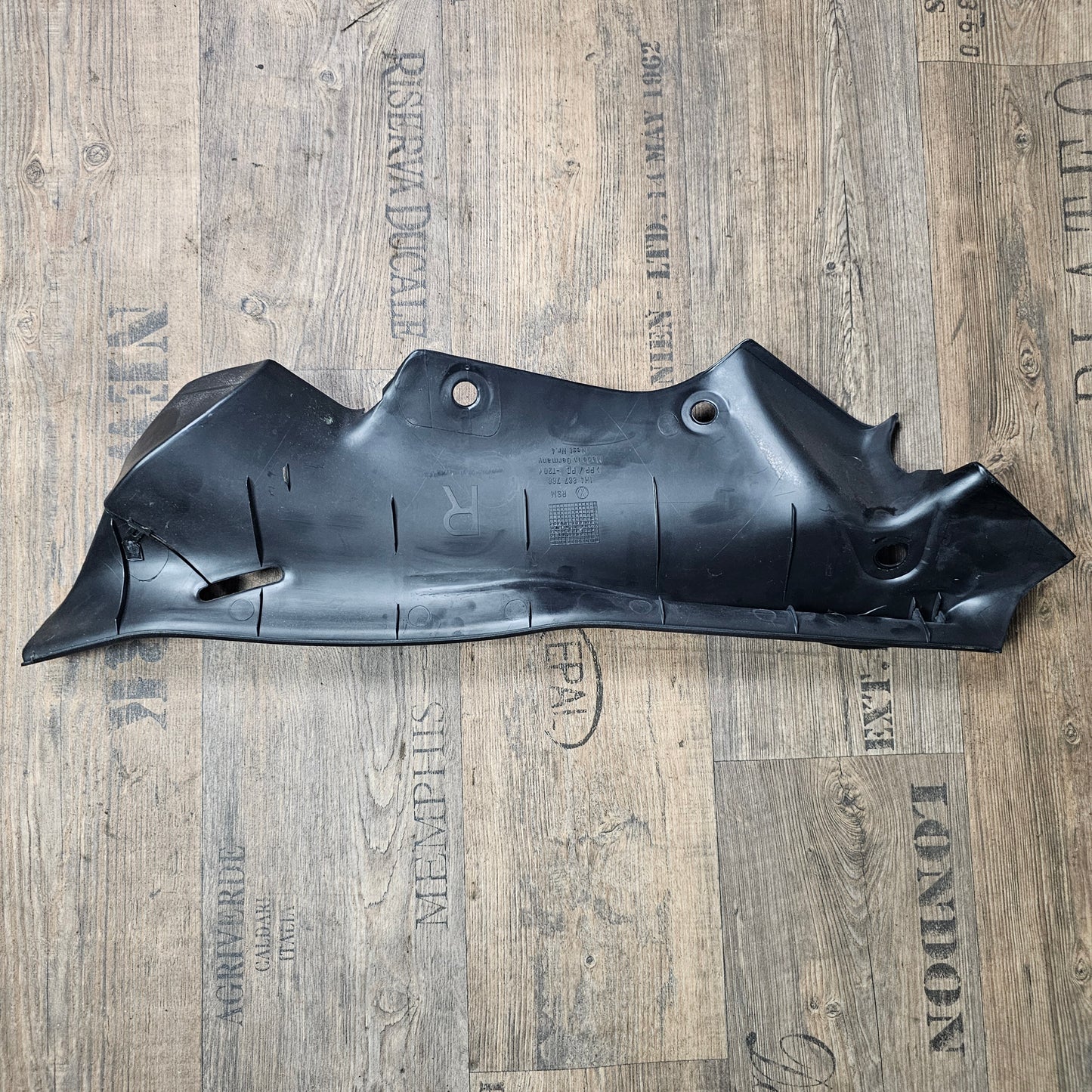 B-Säulenverkleidung rechts schwarz VW Golf 3 – 1H4867766 – gebraucht