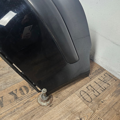VW Golf 4 IV originale Heckstoßstange Stoßfänger hinten Heckschürze 1J6 807 417 gebraucht / L041 Schwarz