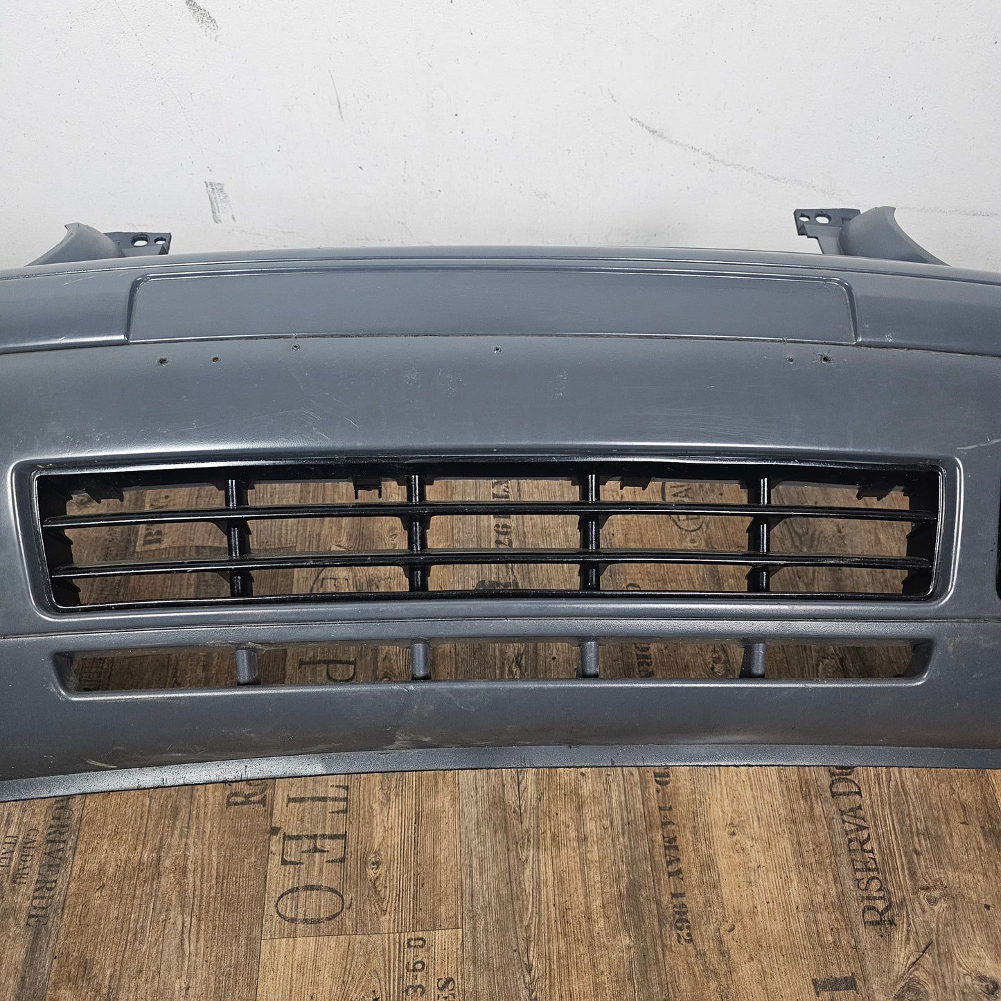 VW Golf 4 IV Frontstoßstange Stoßfänger vorne 1J0 805 903 gebraucht / Marine Grau