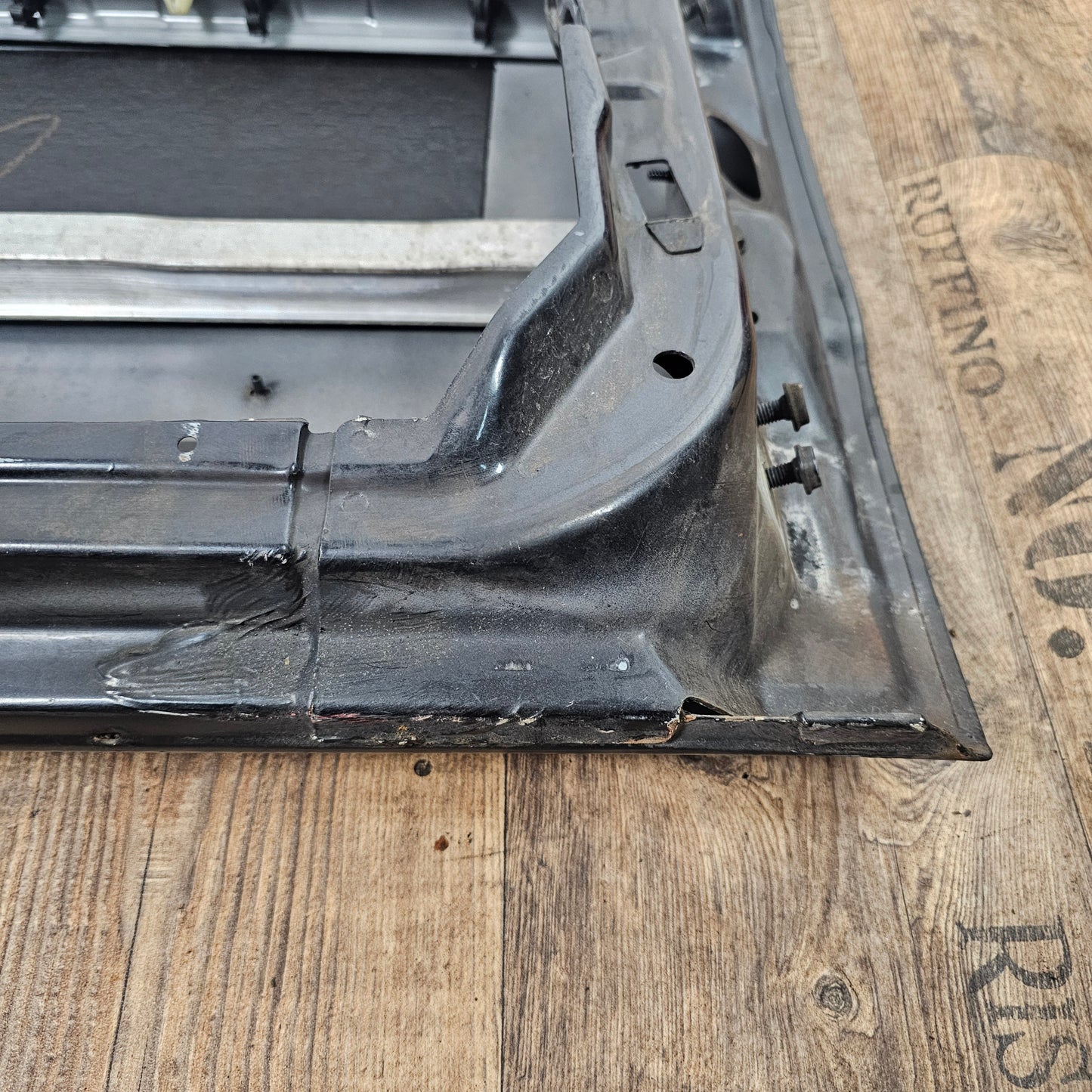Tür vorne links Audi A4 B5 8E LZ9U Vulkanschwarz Perleffekt