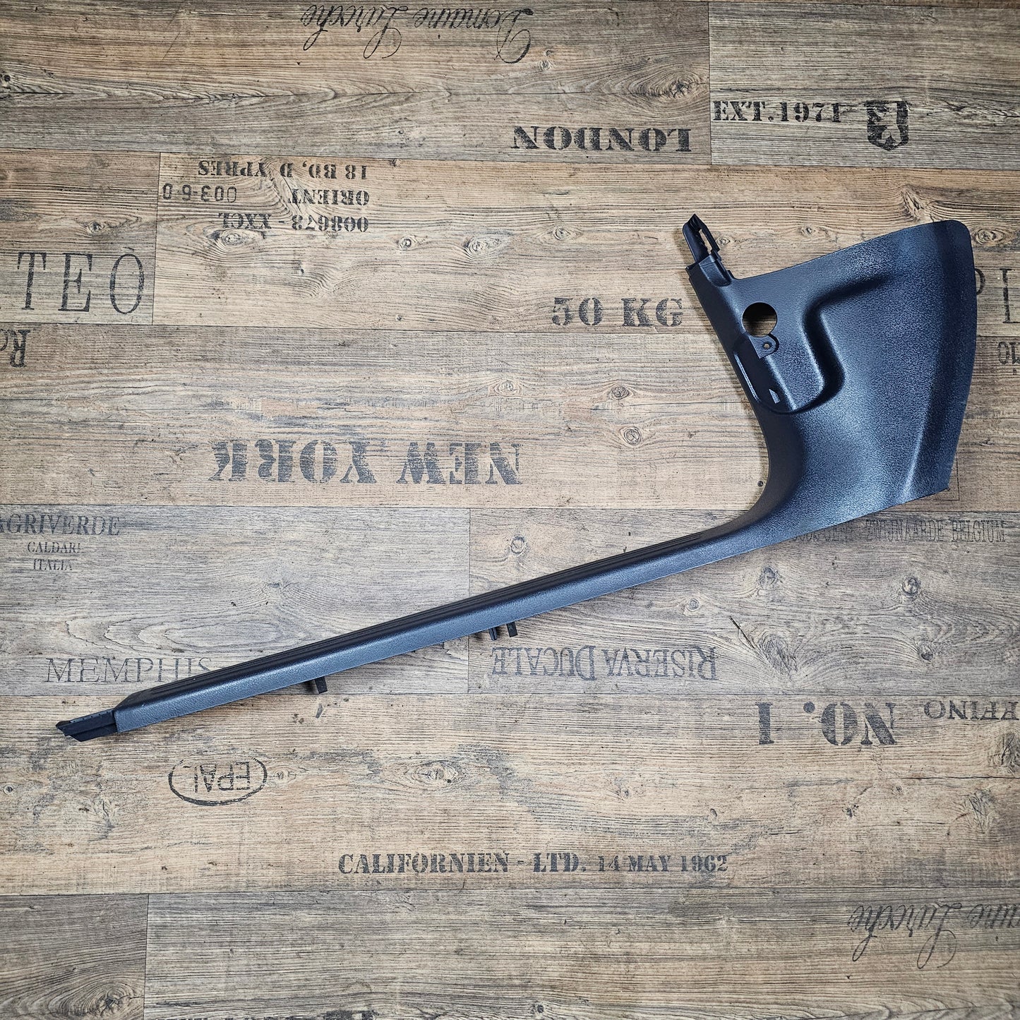 Verkleidung A-Säule vorne links unten Audi A6 4F 4F1 867 271 B Indigo Blau - gebraucht