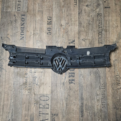 VW Golf IV Kühlergrill mit Emblem – Originalteile 1J0 853 651 H / 1J0 853 655 G / 1J0 853 653 C – Grauton (Farbton variabel)