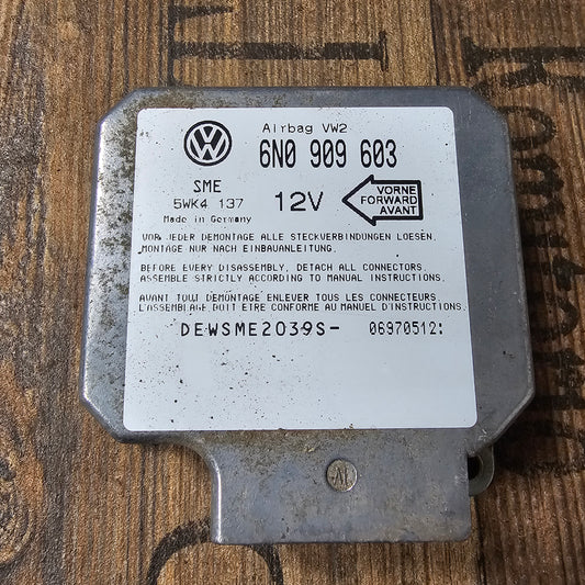 Airbag-Steuergerät VW Golf 3 / Polo 6N – 6N0909603 – gebraucht