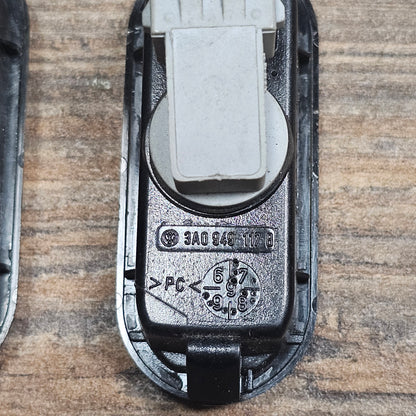 2x Seitenblinker schwarz – 3A0949117B – VW. Neuwertig, (Lagerauflösung)