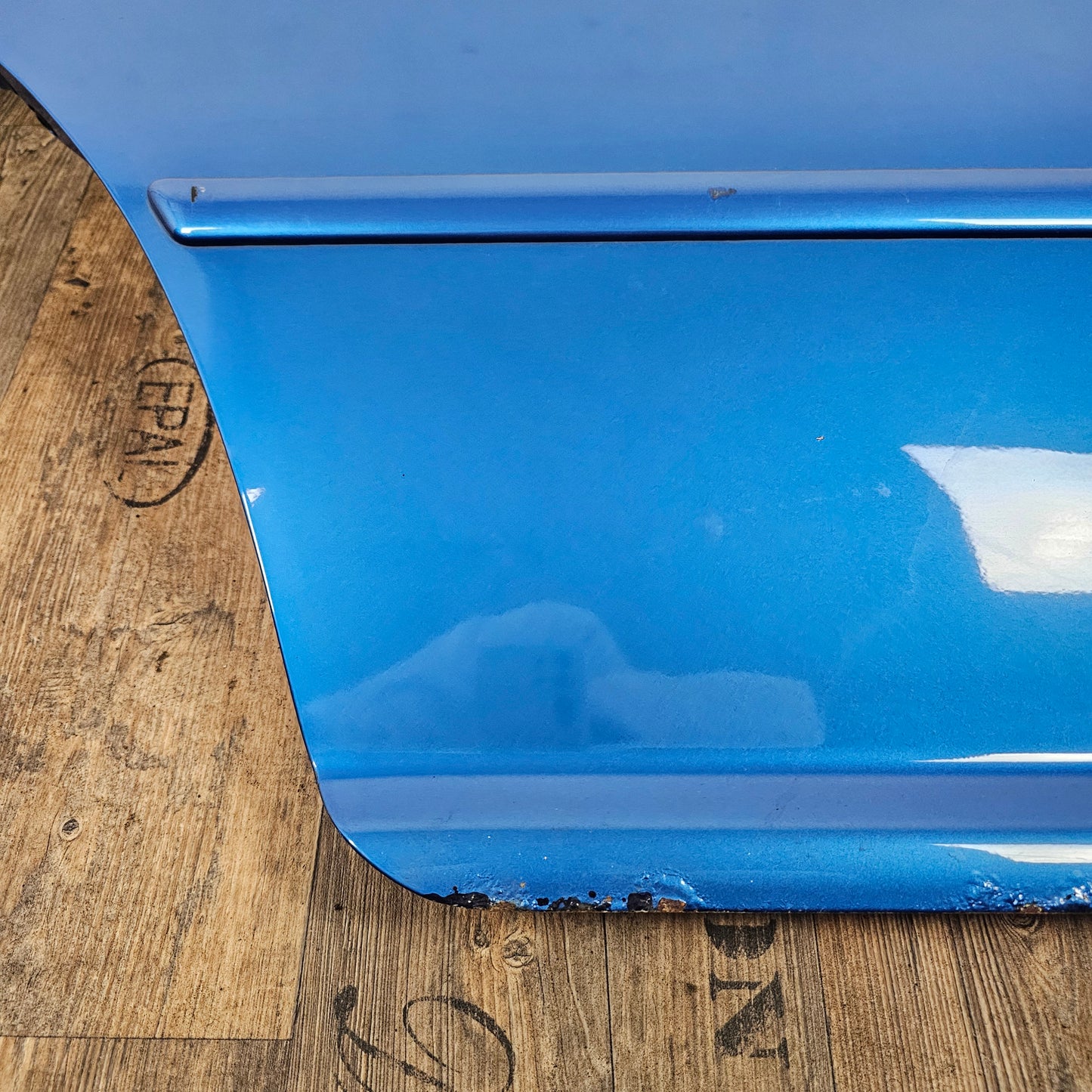 Tür hinten rechts VW Bora 1J2  Blau