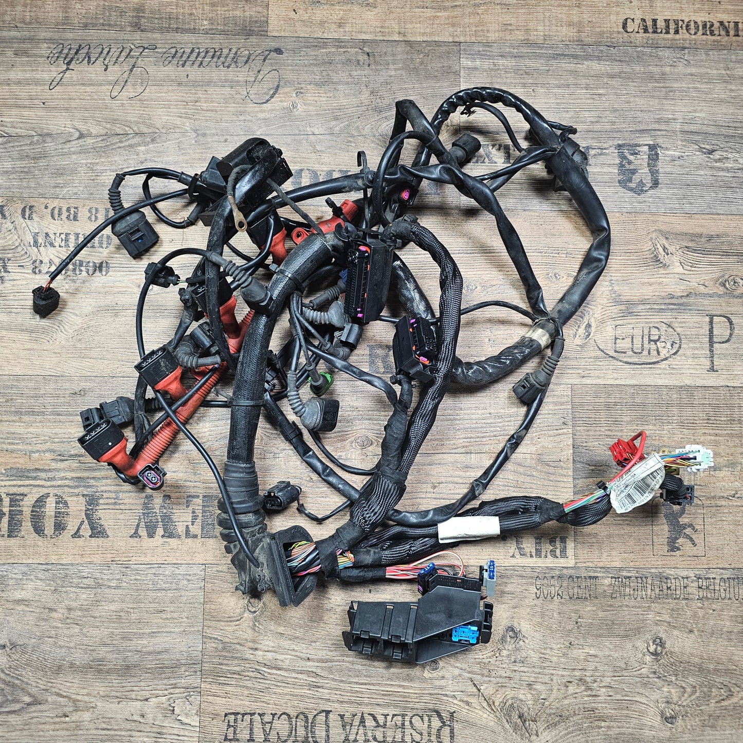 Motorkabelbaum / Kabelbaum Motor Audi A4 B6 2.4 V6 BDV Automatik 8E1 971 072 LR - gebraucht