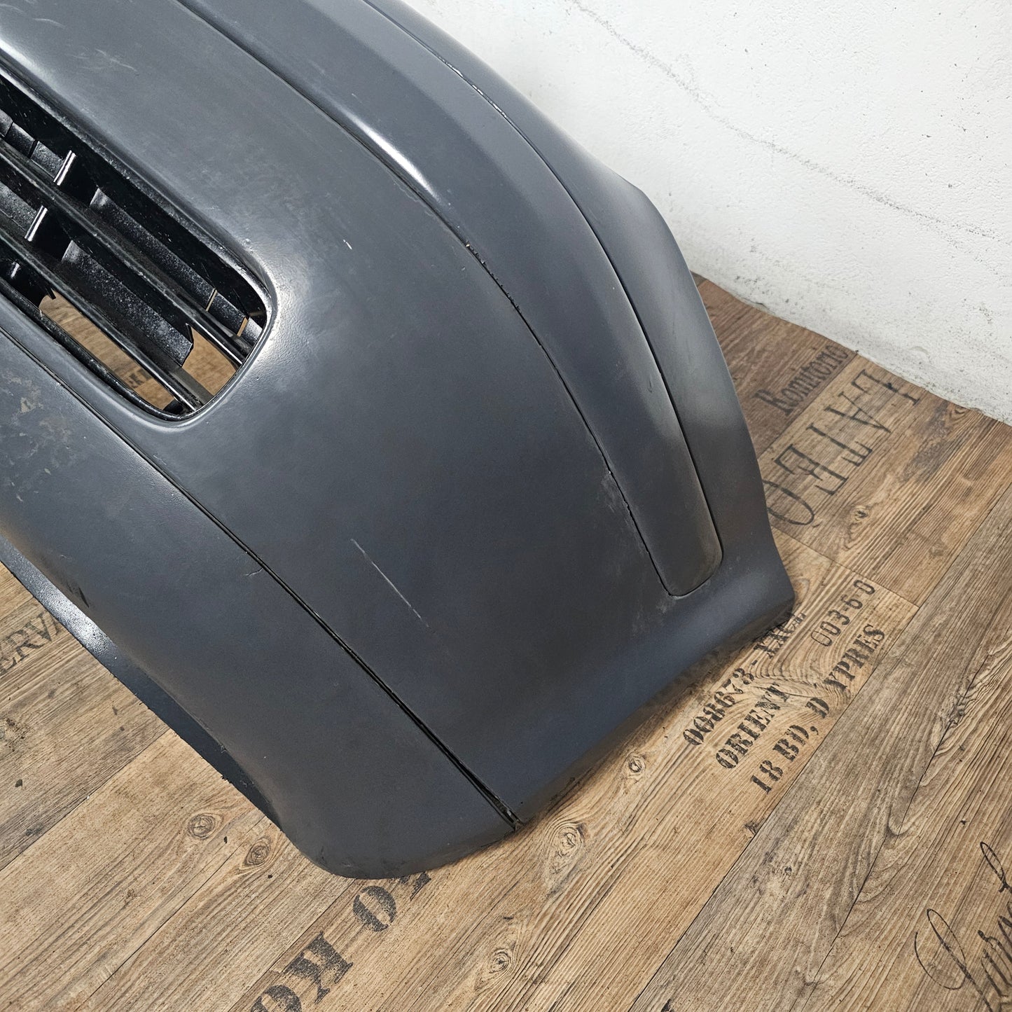 VW Golf 4 IV Frontstoßstange Stoßfänger vorne 1J0 805 903 gebraucht / Marine Grau