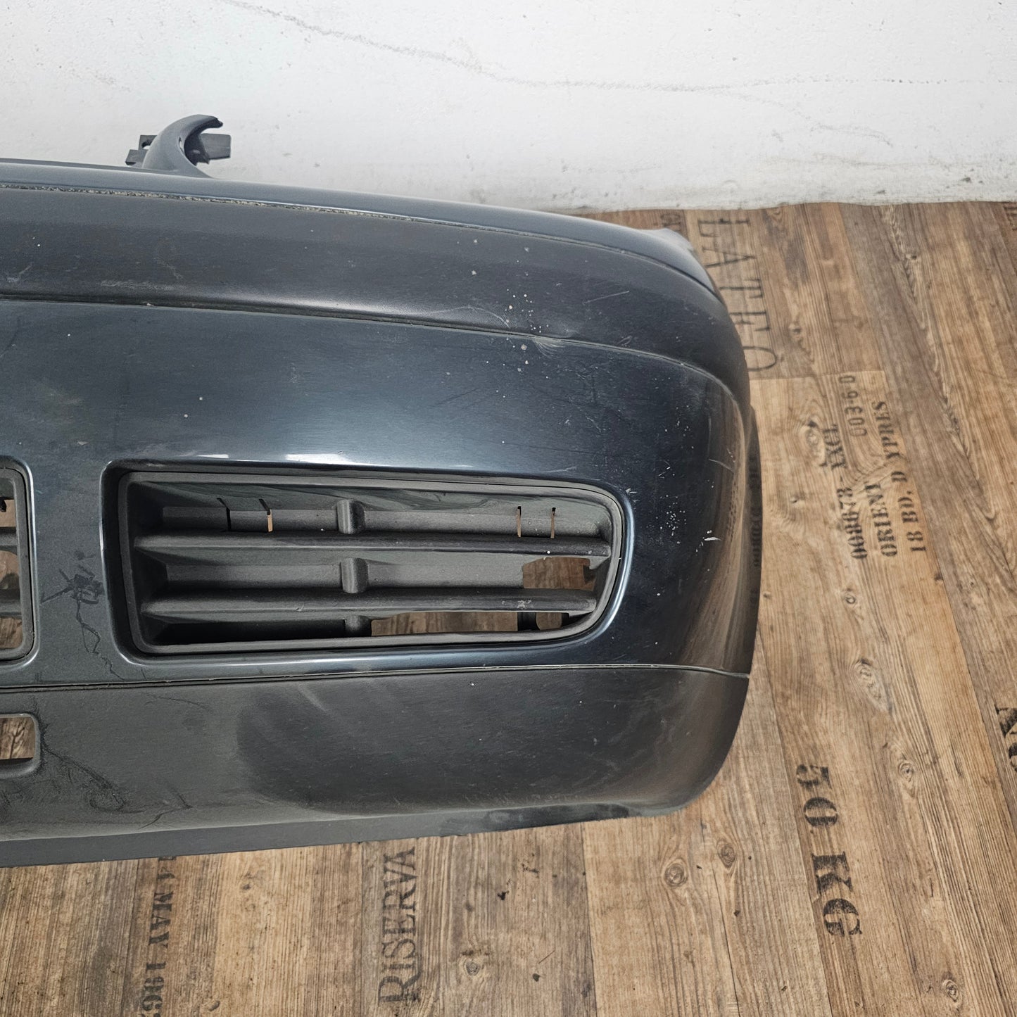 VW Golf 4 IV Frontstoßstange Stoßfänger vorne 1J0 805 903 B gebraucht / LC7U Beech Grey Metallic
