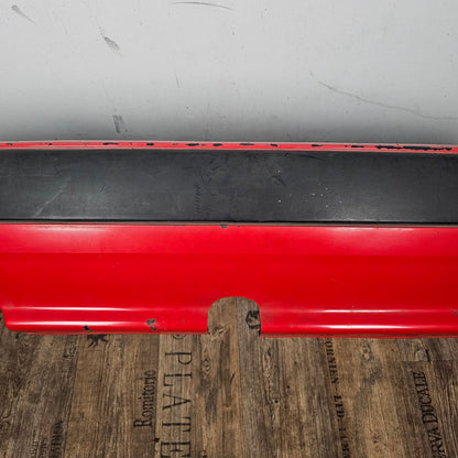 Audi 80 B4 Original Heckstoßstange Stoßfänger hinten 8A0 807 311 A rot gebraucht