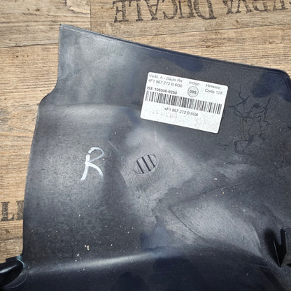 Verkleidung A-Säule vorne rechts unten Audi A6 4F 4F1 867 272 B Indigo Blau - gebraucht