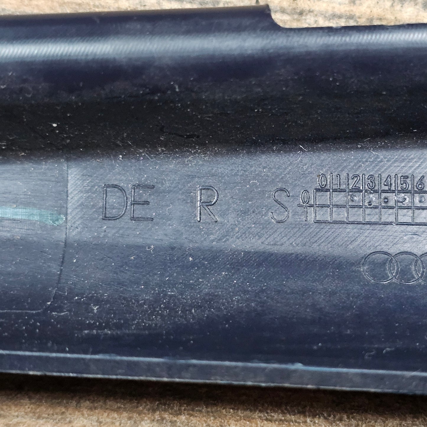 Verkleidung A-Säule Mitte vorne rechts Audi A6 4F C6 4F0 868 204 A Indigo Blau - gebraucht