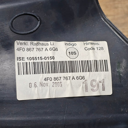 Verkleidung C-Säule unten links / Einstiegsleiste Audi A6 4F C6 4F0 867 767 A Indigo Blau - gebraucht