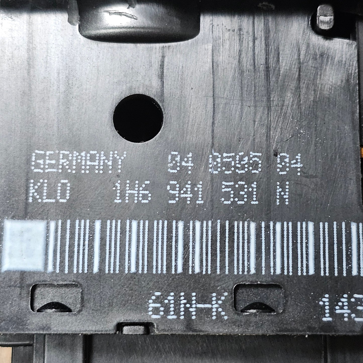 Lichtschalter + Leuchtweitenverstellung – 1H6941531N & 1H6941333B – VW Golf 3 – TRW – gebraucht