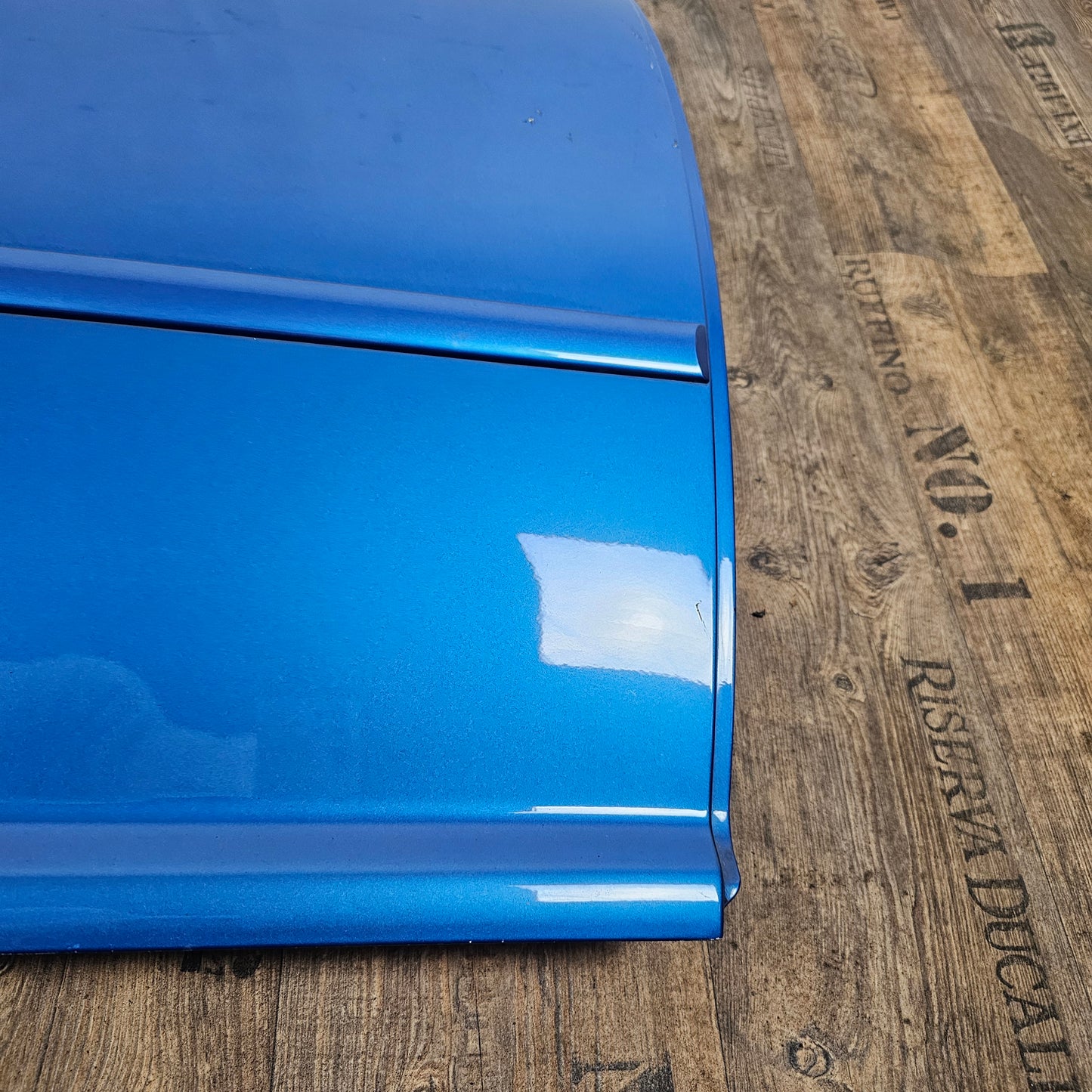 Tür hinten rechts VW Bora 1J2  Blau