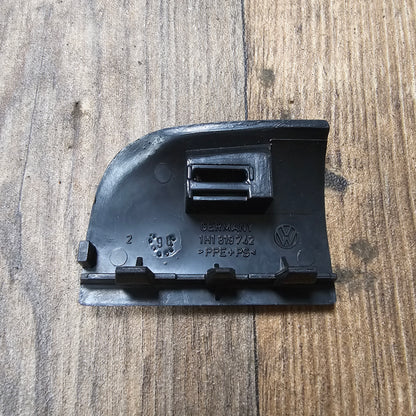 Blinddeckel Abdeckung Verkleidung schwarz – 1H1819742 – VW Golf 3 / Vento – gebraucht