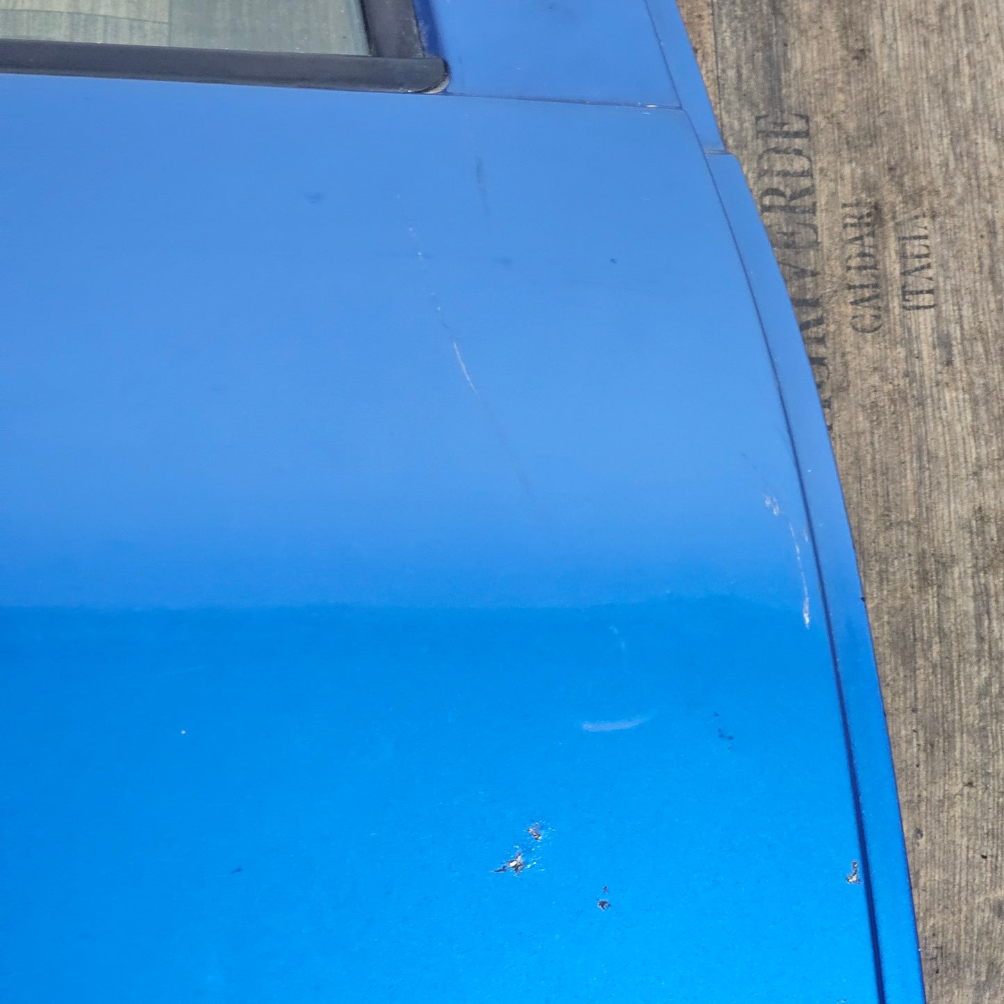 Tür hinten rechts VW Bora 1J2  Blau