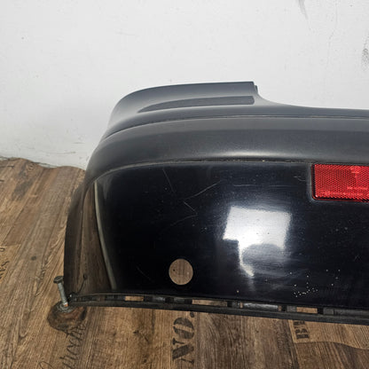 VW Golf 4 IV originale Heckstoßstange Stoßfänger hinten Heckschürze 1J6 807 417 gebraucht / L041 Schwarz