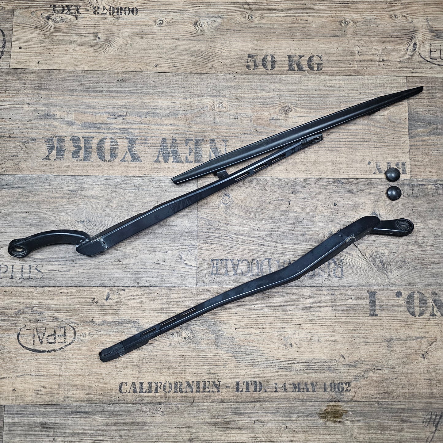 Scheibenwischerarm vorne links & rechts Audi A4 B6/B7 (8E) 8E1 955 407 A / 8E1 955 408 A - gebraucht