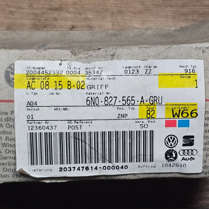 Heckklappengriff grau – VW Polo 6N – 6N0827565A – neu (Lagerware)