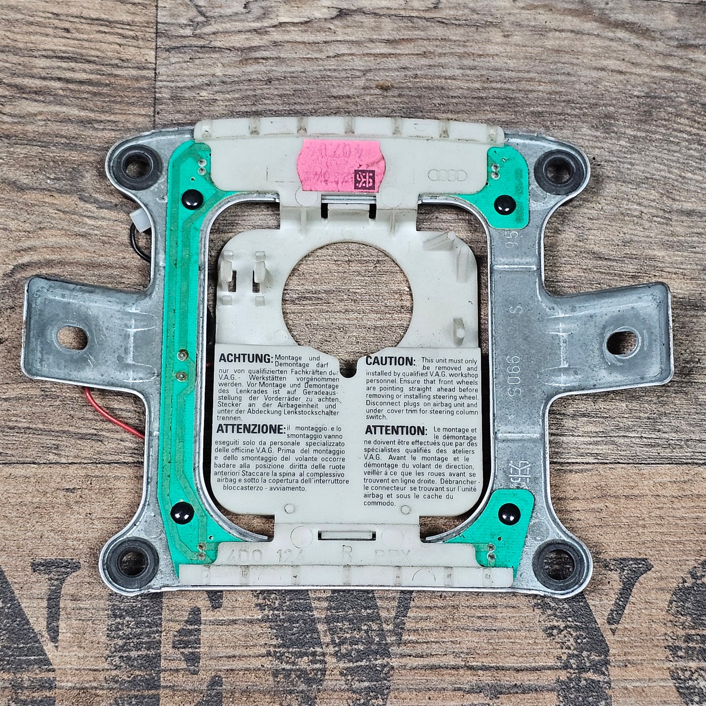 Schleifring Rahmen Hupenschalter Audi A4 B5 4D0 124 R - gebraucht