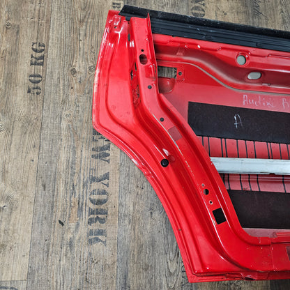Tür hinten links Audi 80 B4 Typ89 Limo Avant LY3H Laserrot