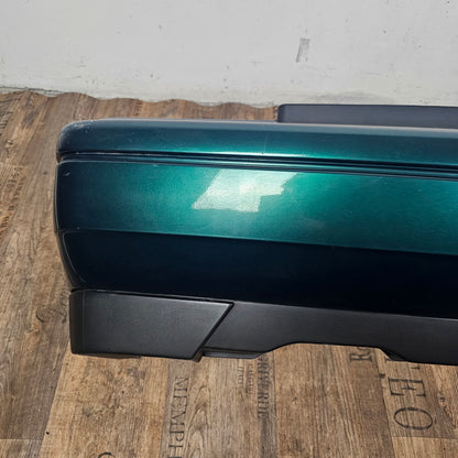 VW Golf 3 III Original Heckstoßstange Stoßfänger hinten 1H6 807 417 LC6P Dragongrün Perleffekt gebraucht