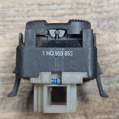 Fensterheberschalter links – 1H0959855 – VW Golf 3 / Golf 4 / Cabrio – gebraucht