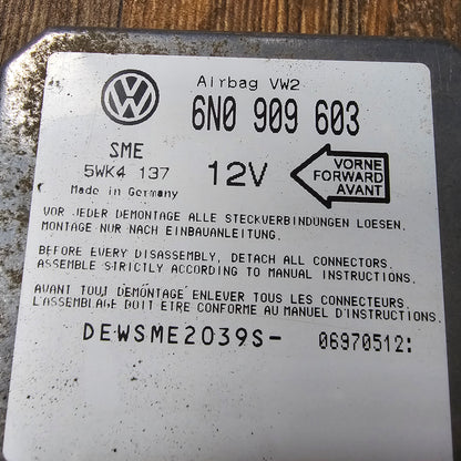 Airbag-Steuergerät VW Golf 3 / Polo 6N – 6N0909603 – gebraucht
