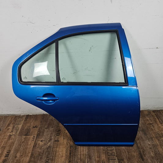Tür hinten rechts VW Bora 1J2  Blau