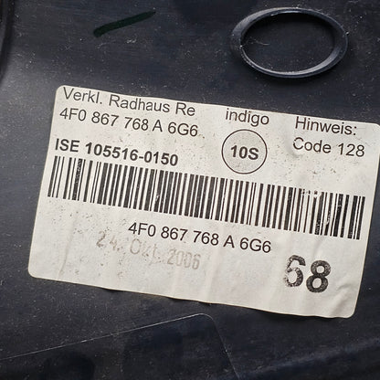 Verkleidung C-Säule unten rechts / Einstiegsleiste Audi A6 4F C6 4F0 867 768 A Indigo Blau - gebraucht