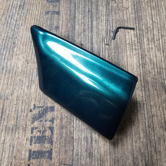 Zierleiste Kotflügel vorne links VW Golf 3 – 1H0853517C – lackiert in LC6P Dragongreen – gebraucht