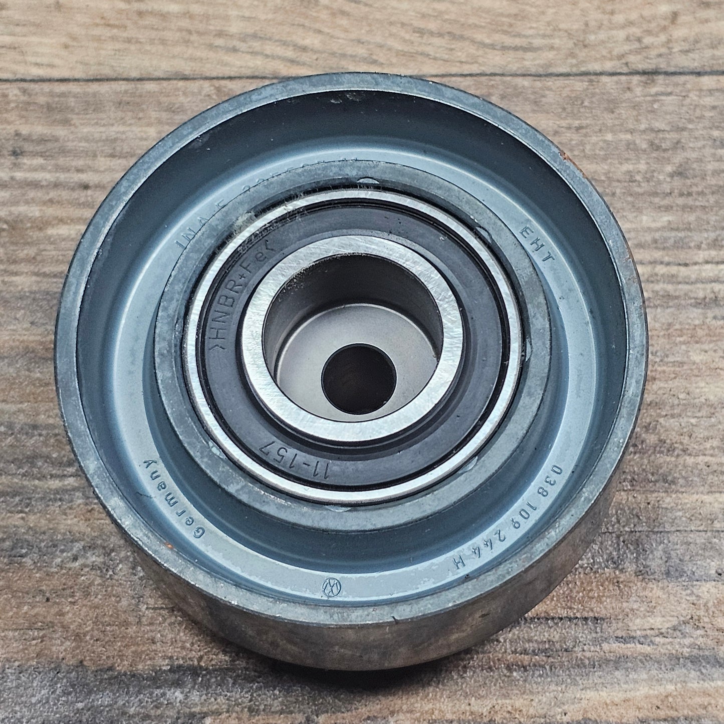 Umlenkrolle VW – 038 109 244H – Bora, Beetle, Golf 4, Caddy, Crafter, Polo, Skoda Oktavia, Fabia – gebraucht