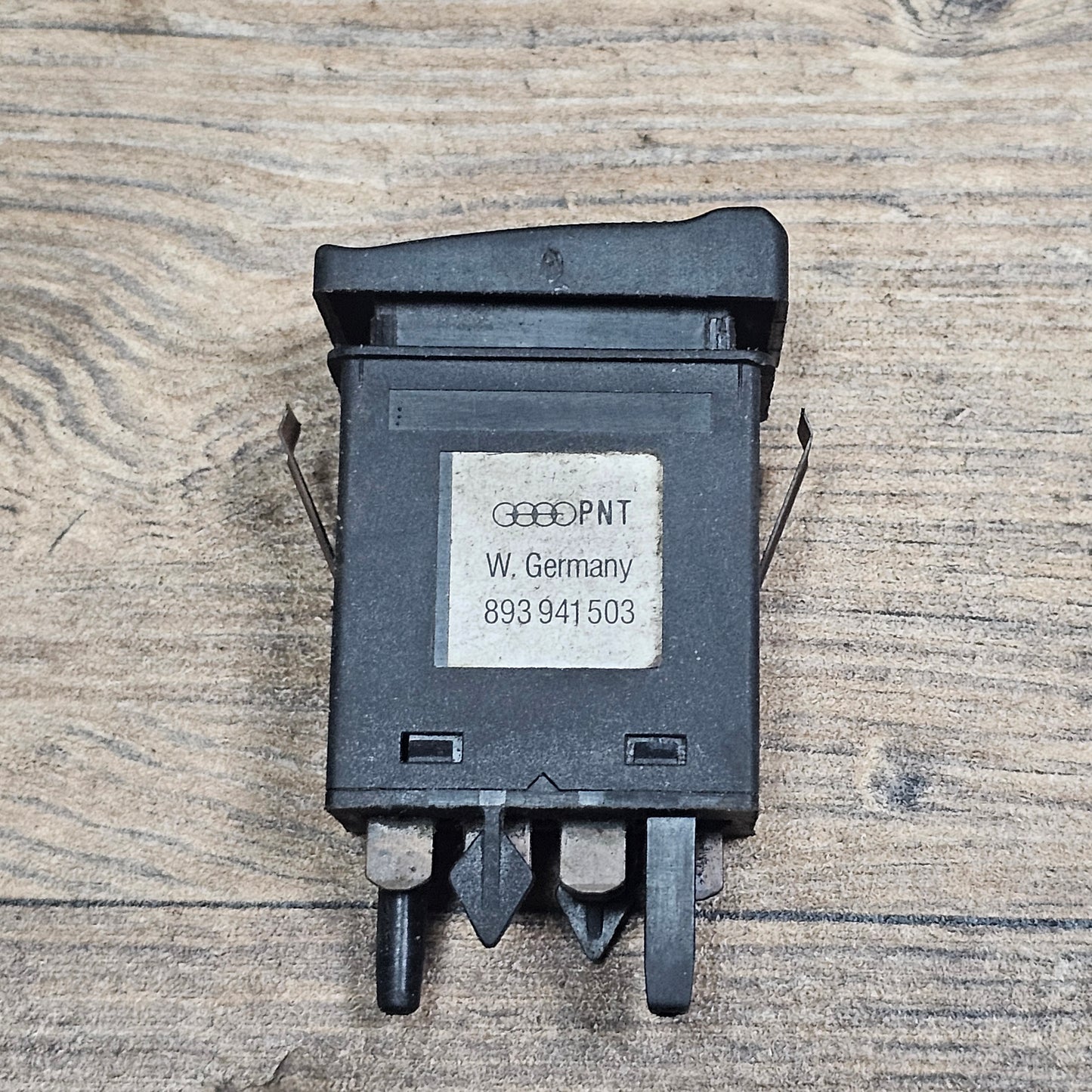 Heckscheibenheizung Schalter – 893941503 – Audi 80 / 90 / Coupé Typ 89 – gebraucht