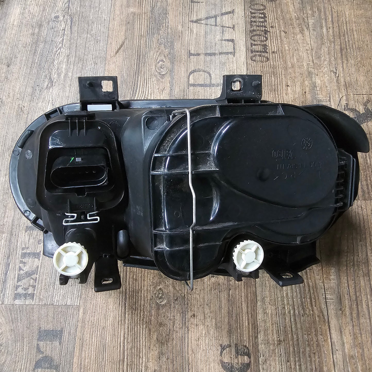 Scheinwerfer Set schwarz mit Nebelscheinwerfer & Leuchtweitenregulierung VW Golf 4 – links + rechts – gebraucht