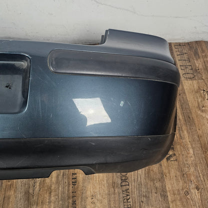 VW Golf 4 IV Original Heckstoßstange Stoßfänger hinten Heckschürze 1J6807417 gebraucht / LC7U Beech Grey Metallic
