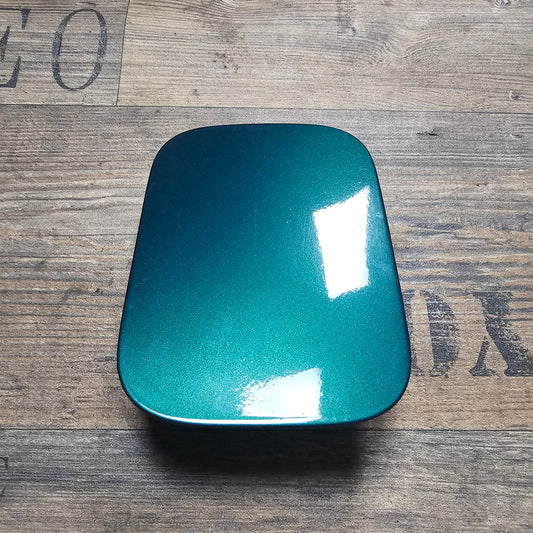 Tankdeckel / Tankklappe VW Golf 3 – 1H0010085A – lackiert in LC6P Dragongreen – gebraucht