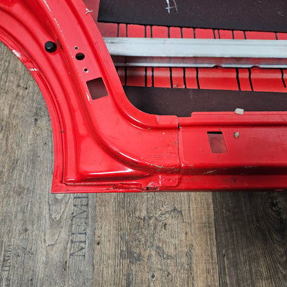 Tür hinten links Audi 80 B4 Typ89 Limo Avant LY3H Laserrot
