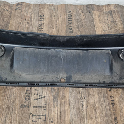 VW Golf 4 IV originale Heckstoßstange Stoßfänger hinten Heckschürze 1J6 807 417 gebraucht / L041 Schwarz