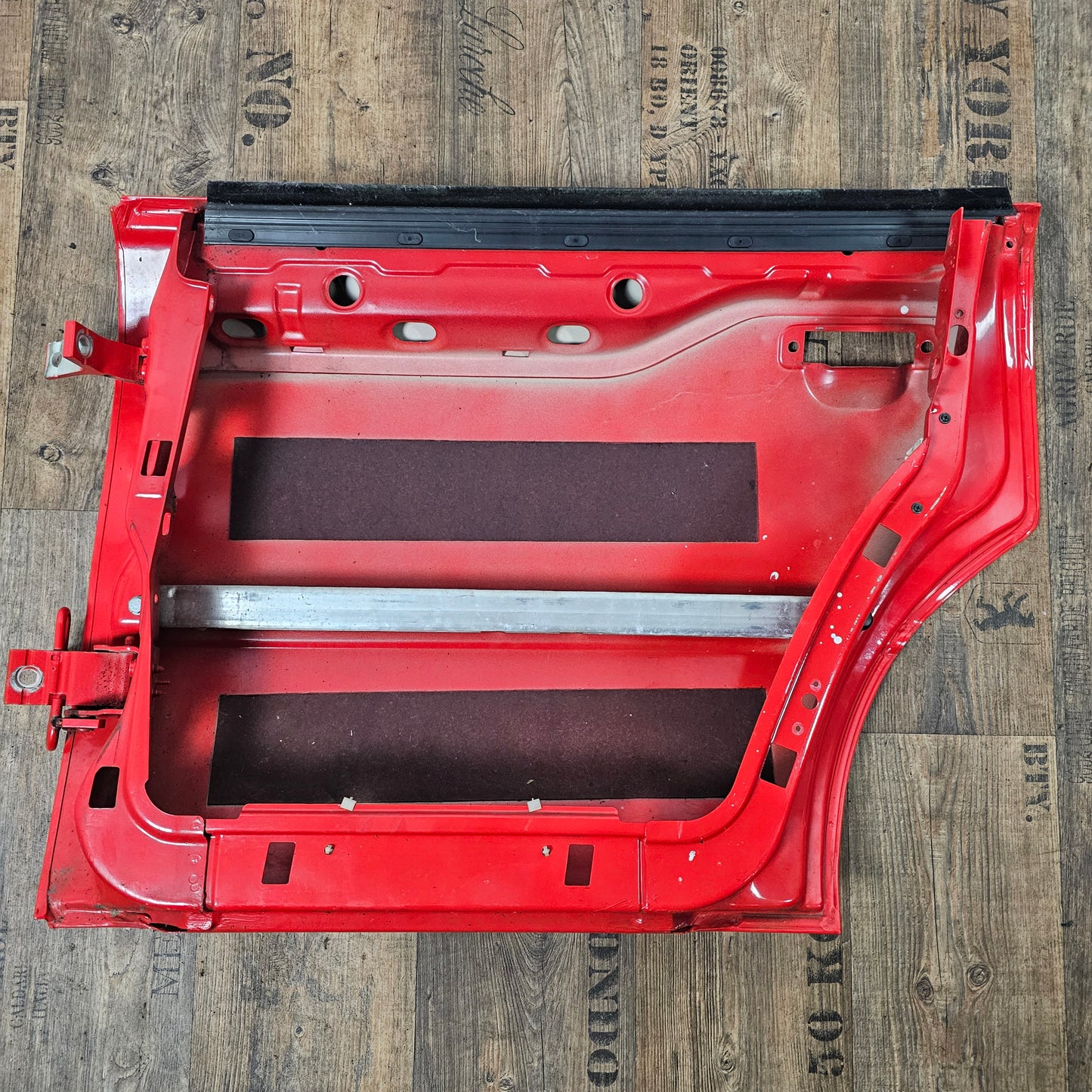 Tür hinten rechts Audi 80 B4 Typ89 Limo Avant LY3H Laserrot