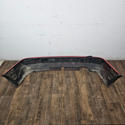 Audi 80 B4 Original Heckstoßstange Stoßfänger hinten 8A0 807 311 A rot gebraucht